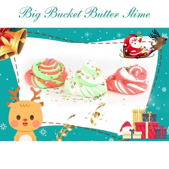 GEILEADER Stretchy, Non-Sticky, Mess-Free Slime for Stress Relief, 16oz NEW - Picture 5 of 5